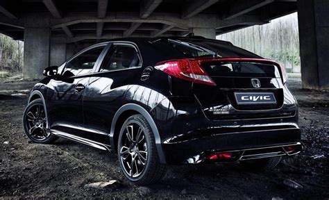 Honda Civic Black Edition Launched In The Uk