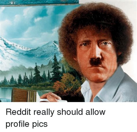 Sq Reddit Really Should Allow Profile Pics Funny Meme On Meme