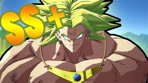 Broly Is Out Here With Ss Damage Dragonball Fighterz Ranked