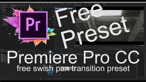 400+ transitions for premiere pro (win/mac) premiere pro cc 2018 version 12.1.2 and higher | size: FREE SWISH TRANSITION PRESET | Tutorial | Adobe Premiere ...