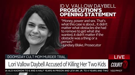 Prosecutor Lori Vallow Daybell Case Is About Money Power Sex Court