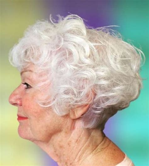Curly Hairstyles For Older Women Are The Way To Look Natural And