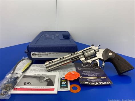 Sold Colt Python 357 Mag Stainless 6 Incredible 2020 Snake