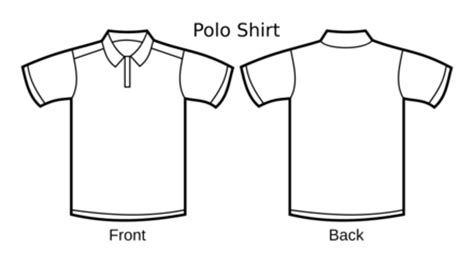 The quality also remains a focal point, so stay confident. Free Polo Shirt Template Vector Graphic - VectorHQ.com