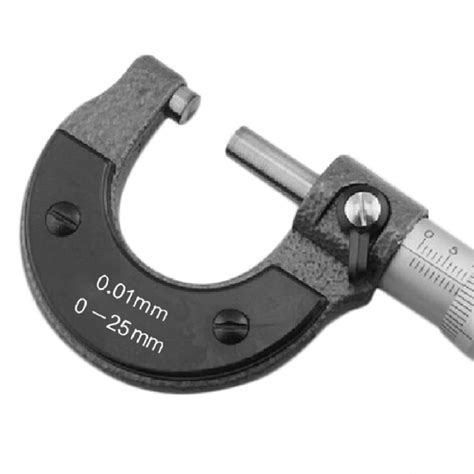 1pc Best 0 25mm 001mm Gauge Digital Outside Metric Micrometer Tool