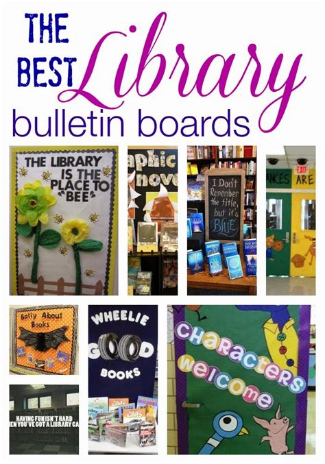 Mrs Stembrarian The Best Library Bulletin Boards From Pinterest In