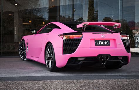 2012 Pink Lexus Lfa Fast Speedy Cars