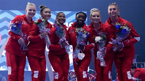 Usa Gymnastics Team 2021 Women Img Foxglove