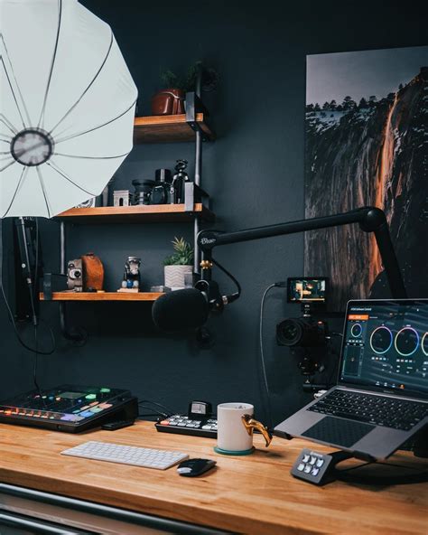 Podcast Essentials Dark Background Spaceboundsetups Home Studio