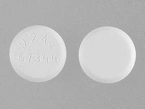 Pill Finder M2A4 57344 White Round Medicine