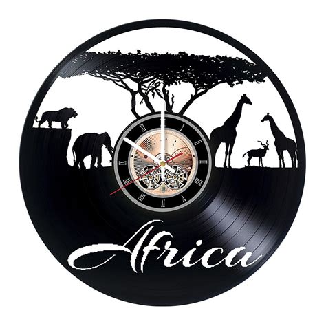 Unique Africa Vinyl Clock Lp Record Buy Online In South Africa