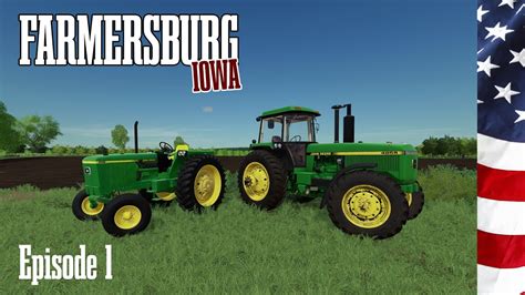 New Series Farmersburg Iowa Episode 1 Farming Simulator 19 Youtube