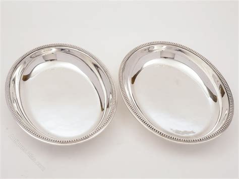 Antiques Atlas A Matched Pair Of Silver Plated Entrée Dishes