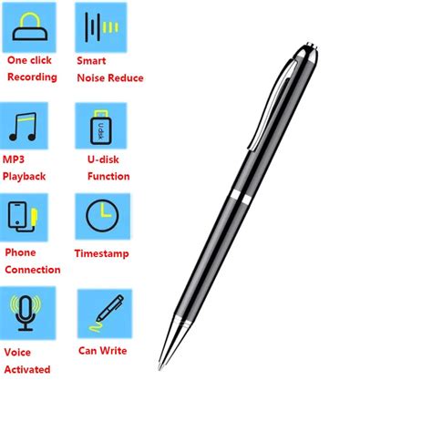 256gb Digital Activated Pen Voice Recorder Espia 4 128g Mini
