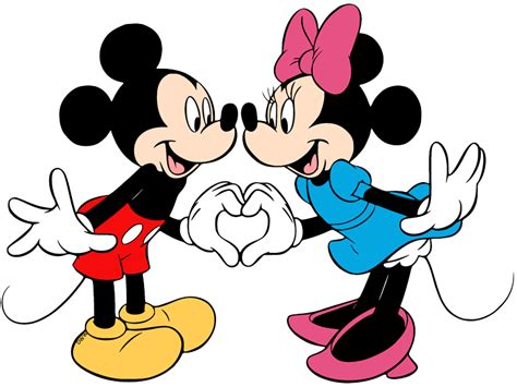 Mimi Y Mickey Arte Do Mickey Mouse Mickey And Minnie Kissing Mickey