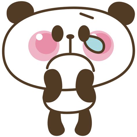 Sad Panda Drawing Free Svg