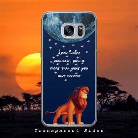 Lion King Simba Look Inside T Hard Phone Case Cover For Iphone
