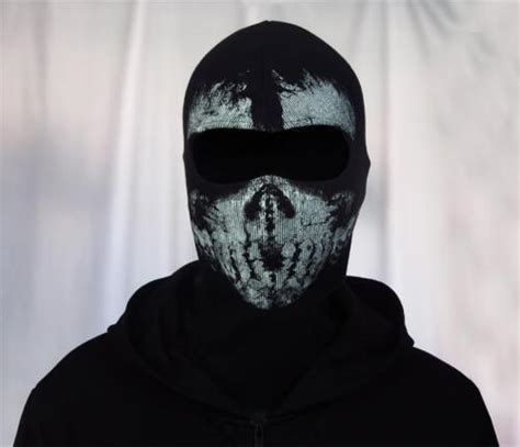 Cod Ghosts Keegan P Russ Keegans Skull Mask Balaclava Cosplay Ebay