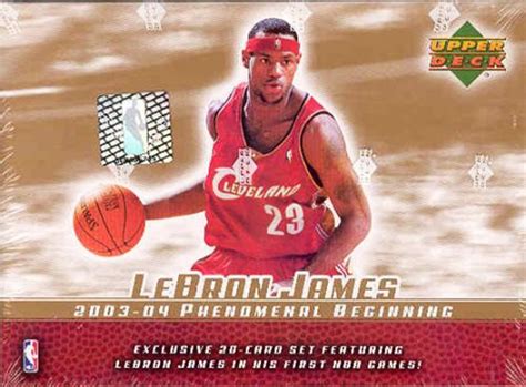 $325,000 this card has earned iconic status in the hobby on its way to being one of the most valuable basketball cards ever produced. Collecting LeBron: The Top 10 King James Upper Deck Rookie ...