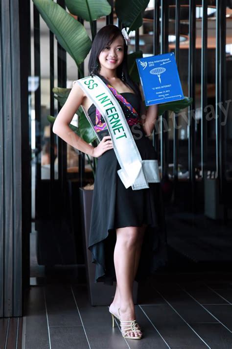 Myanmar Celebrities Miss Internet Winner Nang Khin Zay Yar