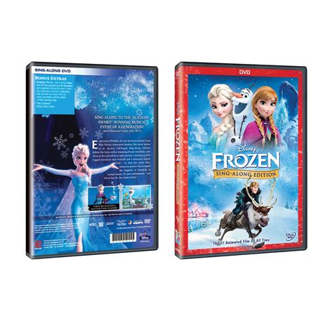 Frozen Sing Along Edition Dvd Poh Kim Video