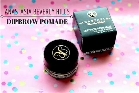 Anastasia Dipbrow Pomade In Dark Brown Review And Swatch