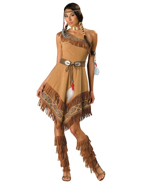 Hochwertiges Indianerinnen Kostüm Für Frauen
