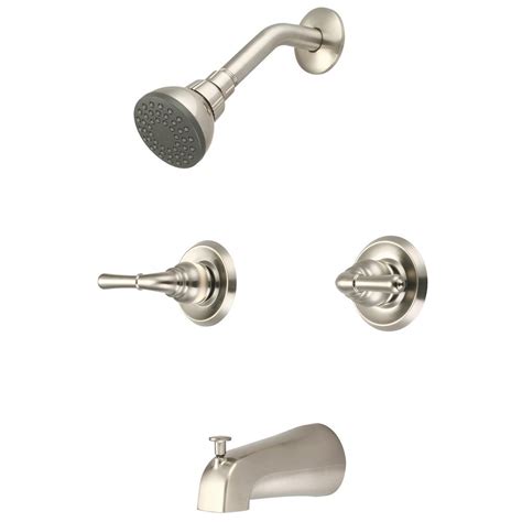 2 function shower faucet system set 12 rainfall head mixing valve celling mount. Olympia Faucets Elite 2-Handle 1-Spray Tub and Shower ...