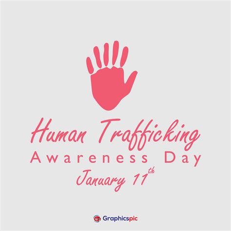 National Human Trafficking Awareness Day Illustration Image Free Vector Graphics Pic