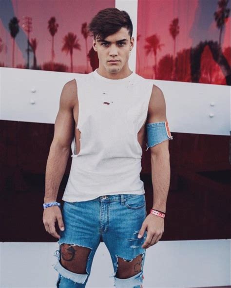 Grayson Dolan At Coachella 2k18 E Made His Jeans And He Can Litterally Pull Anything Off