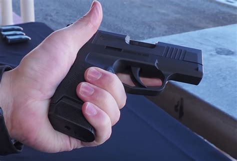 First Look Sig Sauer P365 At The Range Concealed Carry Inc