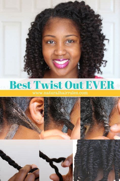natural hairstyle 5 easy steps to your best two strand twist out ever natural hair rules
