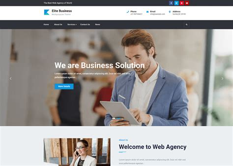 10 Best Free Business Wordpress Themes In 2024 Testerwp