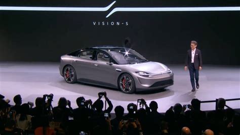 Sony Introduces Concept Electric Vehicle At Ces 2020 Drive Tesla