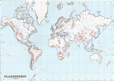 Mapamundi 100 Mapas Del Mundo Para Imprimir Y Descargar Gratis