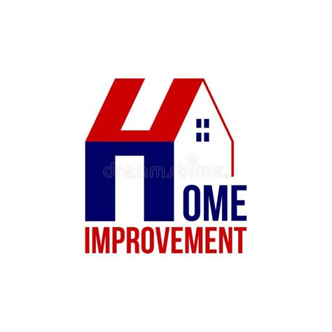 Home Improvement Logo Template Stock Vector Illustration Of Concept