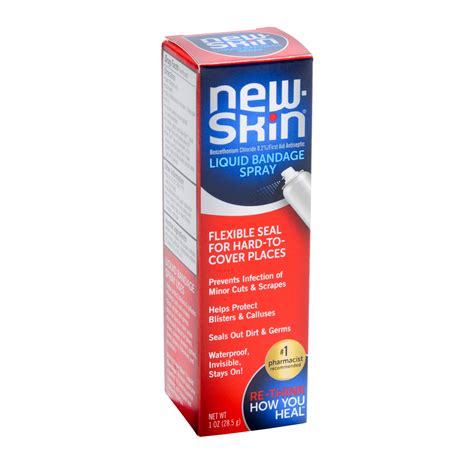 New Skin Liquid Bandage Aerosol Spray Mfasco Health And Safety