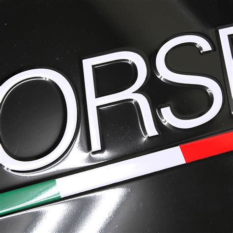 Ducati Corse Sign Boad Italian Auto Parts And Gadgets Store
