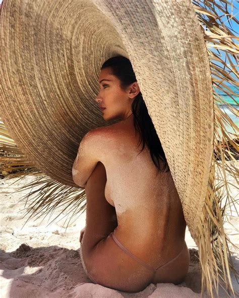 New Bella Hadid Private Covered Topless And Bikini Photos