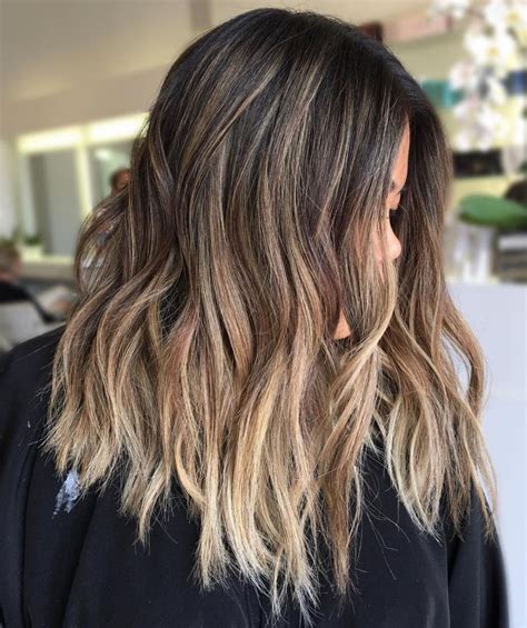 Natural Looking Brunette Balayage Styles Balayage Brunette Bronde Balayage Brunette To Blonde