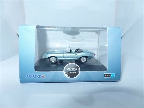 Oxford 76etyp014 Etyp014 176 Oo Scale Jaguar E Type Coupe Silver Blue