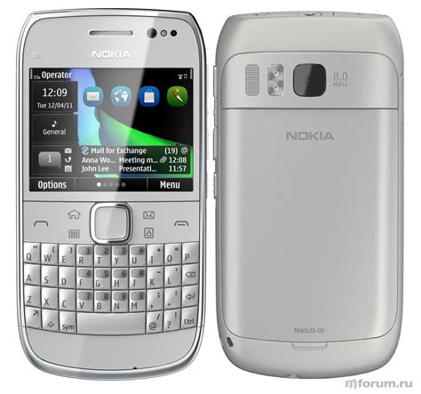 Первое знакомство с Nokia E6 классический Symbian с Qwerty