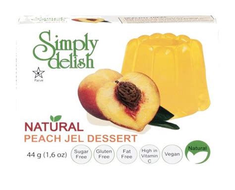 Buy Simply Delish Natural Jel Dessert Peach Online Mercato