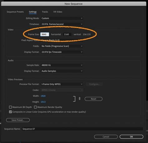 Best Sequence Settings For Premiere Pro Videos A Complete Guide 2023