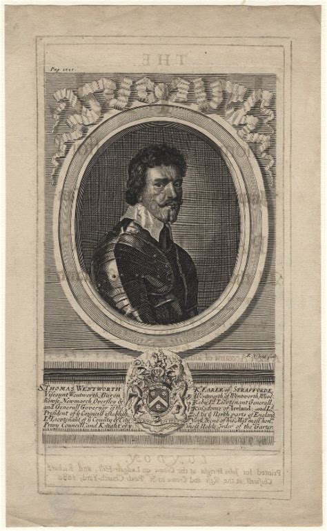 Npg D16298 Thomas Wentworth 1st Earl Of Strafford Portrait