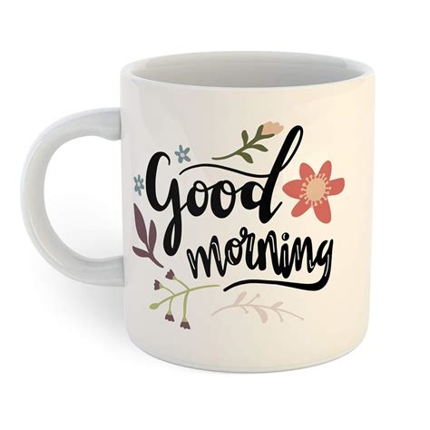 Good Morning Coffee Mug Handmade Products