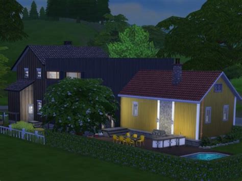 Vassendtunet House At Kyriats Sims 4 World Lana Cc Finds