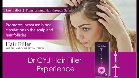 Dr Cyj Hair Filler The Worlds First Hair Filler Injection Gel Youtube