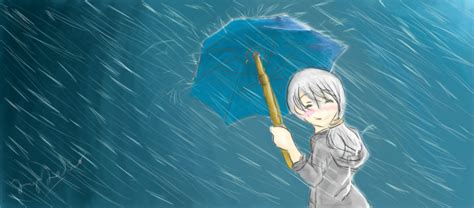 In The Rain By Kanyachan On Deviantart