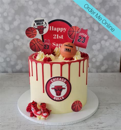 Bulls Basketball Celebration Cakes Cakes And Decorating Supplies Nz